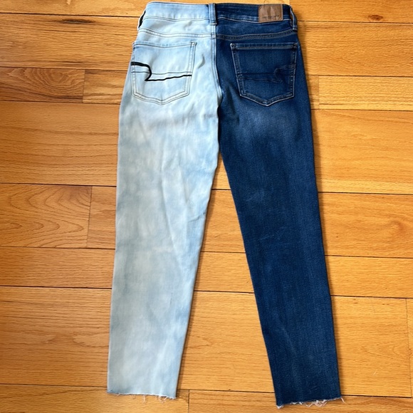 American Eagle Split dye jeans - Picture 2 of 5